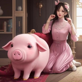 “嘤嘤猪”网络用语表情包 动漫 动画手机数码玩具